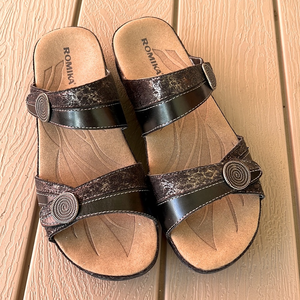 Black Romika Womens sandal